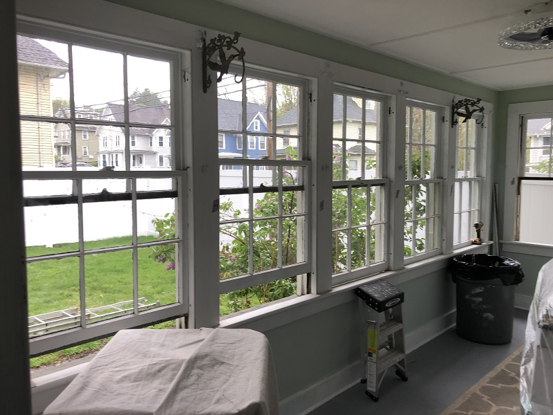 Drafty old windows